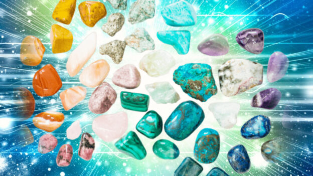 5 five 1838 Mineral Stones For Shower Head Multicolor