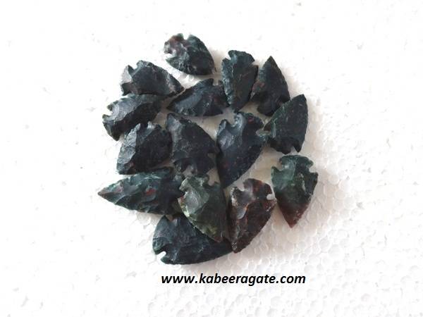 Blood Stone Arrowheads