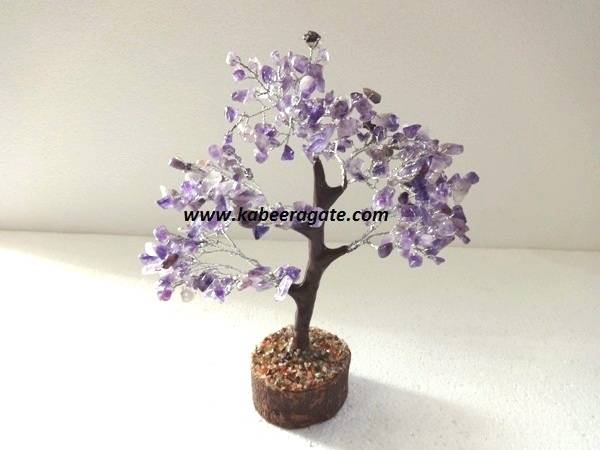 Amethyst Tree With Thick Root