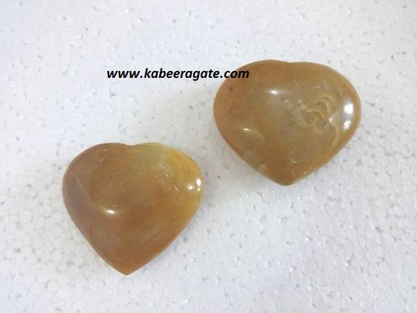 Yellow Aventurine Pub Heart